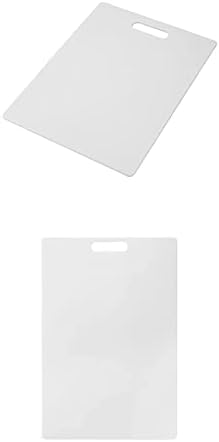 Farberware - 78892-10 Farberware Plastik Kesme Tahtası, 11 inç x 14 inç, WhiteandFarberware Poli Kesme Tahtası, 12