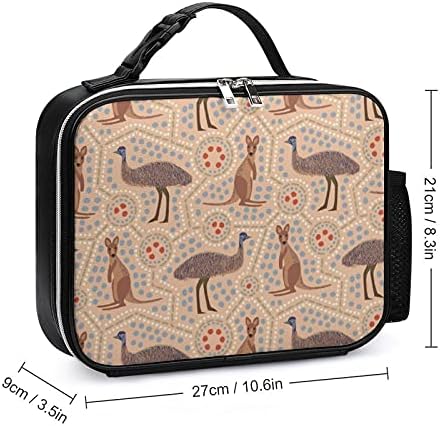Avustralya Kanguru Ve Devekuşu Kullanımlık yemek taşıma çantası Yalıtımlı öğle yemeği kutu konteyner Ofis İşleri İçin