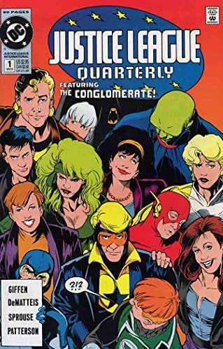 Adalet Ligi Üç Aylık 1 VF; DC çizgi roman