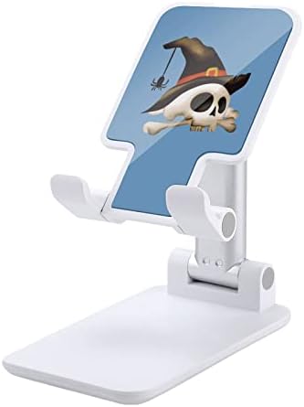 Spide Kafatası Kemik Katlanabilir cep telefonu Standı Ayarlanabilir tablet Tutucu Dağı Ev Ofis Masaüstü Beyaz Tarzı