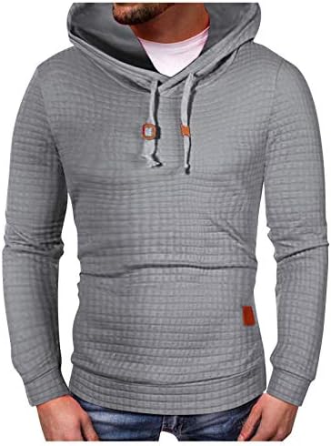 Grafik Sweatshirt Erkek Takım Elbise katı Uzun Kollu Kapüşonlu Sweatshirt spor elbise