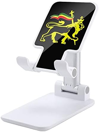 Rasta Aslan Yahuda Retro Ayarlanabilir Cep telefon standı Katlanabilir Taşınabilir Tablet Tutucu Ofis Seyahat için