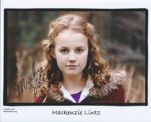 Mackenzie Lintz-İmzalı 8x10 fotoğraf