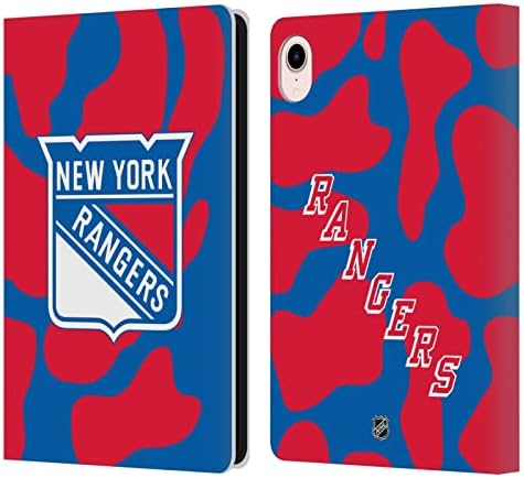 Kafa Çantası Tasarımları Resmi Lisanslı NHL Düz New York Rangers Deri Kitap Cüzdan Kılıf Kapak Apple iPad Mini ile