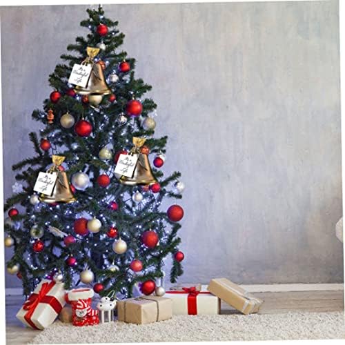 Noel Melek Bells Onun Harika bir Hayat Melek Süs Noel Ağacı Kolye Dekorasyon Plak