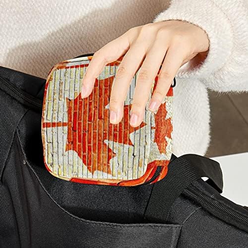 Dönem Çantası, hijyenik kadın bağı saklama çantası, Taşınabilir Adet Pedi fermuarlı çantalar Kılıfı Kadınsı Menstruasyon