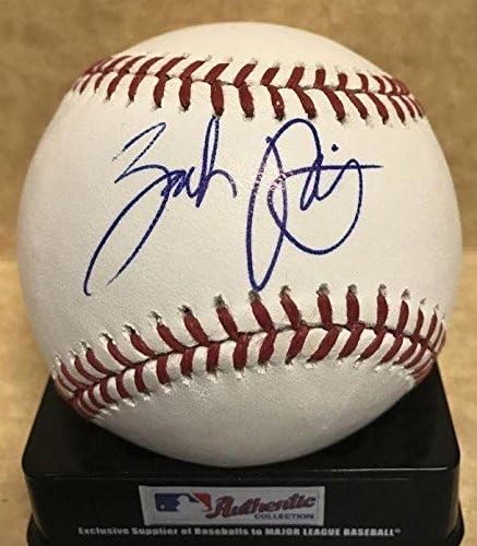 Zach Nuding New York Yankees, coa İmzalı Beyzbol Topları ile İmzalı ML Beyzbol İmzaladı