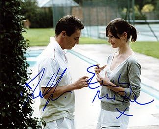 MAÇ PUANI (Emily Mortimer & Jonathan Rhys Meyers) 8x10 Oyuncu Fotoğrafı Şahsen İmzalandı