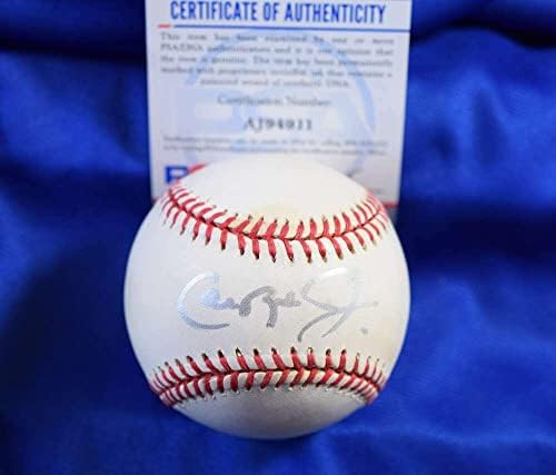 Cal Ripken Jr PSA DNA Coa İmzası Amerikan Ligi OAL İmzalı Beyzbol - İmzalı Beyzbol Topları