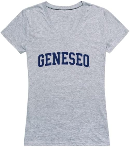 SUNY Geneseo Şövalyeleri Oyun Günü kadın Tee T-Shirt