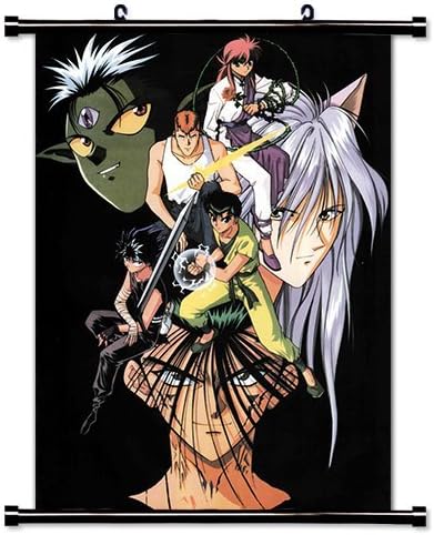 ActRaise Yu Yu Hakusho Anime Kumaş Duvar Kaydırma Posteri (16 x 22) inç [HAREKET] YuYu Hakusho - 33