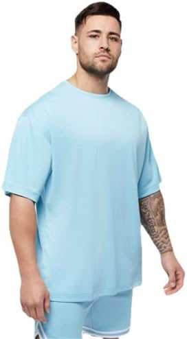 Erkek Spor Seti Yaz Kıyafeti 2 Parçalı Set Kısa Kollu T Shirt ve Şort Şık Rahat Eşofman Seti