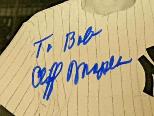 Cliff Mapes, JSA COA İmzalı MLB Fotoğrafları ile Vintage Beyzbol 8x10 Fotoğrafını İmzaladı