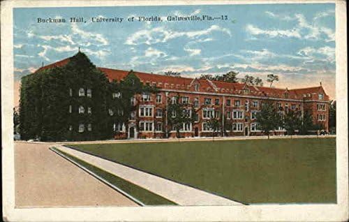 Florida Üniversitesi Gainesville fl'deki Buckman Hall Orijinal Antika Kartpostal