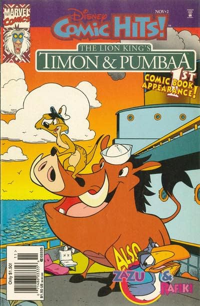 Disney Çizgi Romanları 2 (Gazete Bayii) VF/NM ; Marvel çizgi romanı / Aslan Kral'ın Timon Pumba'sı