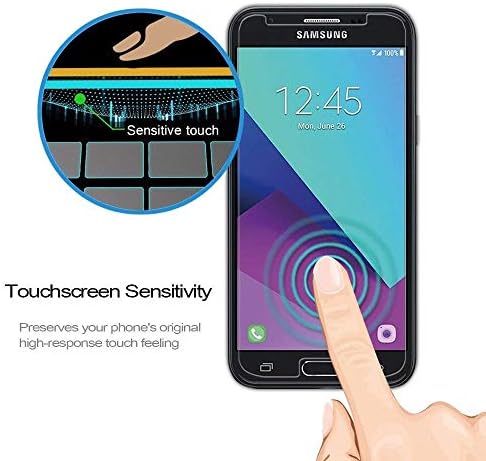 samsung Galaxy J7 Başbakan Cam Ekran Koruyucu için - [2 Paket] Temperli Cam Ekran Koruyucu Samsung Galaxy J7 Başbakan