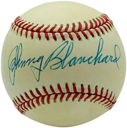 Johnny Blanchard New York Yankees ö. 2009 İmzalı / Otomatik OAL Beyzbol 162683 - İmzalı Beyzbol Topları