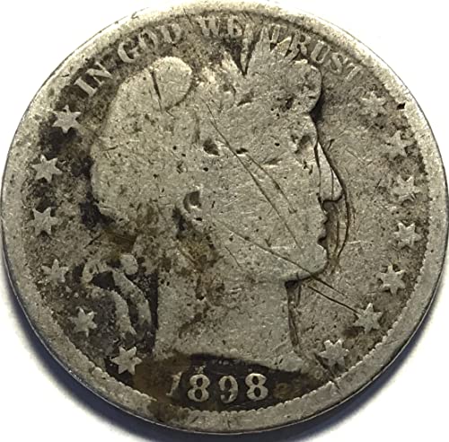 1898 S Berber Gümüş Yarım Dolar İyi