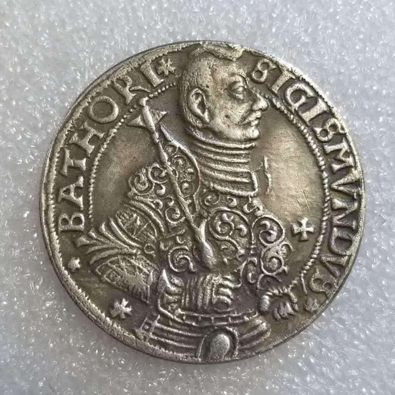 Antika El Sanatları 1595 Gümüş Dolar hatıra parası Koleksiyonu 2396