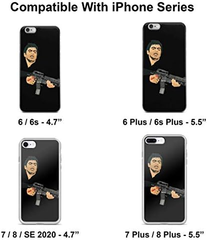 Telefon Kılıfı Scarface Tony Montana iPhone ile Uyumlu 14 13 12 11 X Xs Xr 8 7 6 6s Artı Mini Pro Max Galaxy Not S9