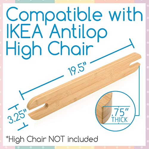 IKEA Mama Sandalyesi Aksesuarları için Impresa Bambu Ayak Dayanağı-Yemek Yerken Bebeğinizin Konforunu Artırmak için