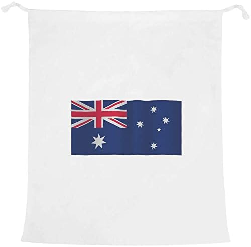 Azeeda' Dalgalanan Avustralya Bayrağı ' Çamaşır / Yıkama / Saklama Çantası (LB00023841)
