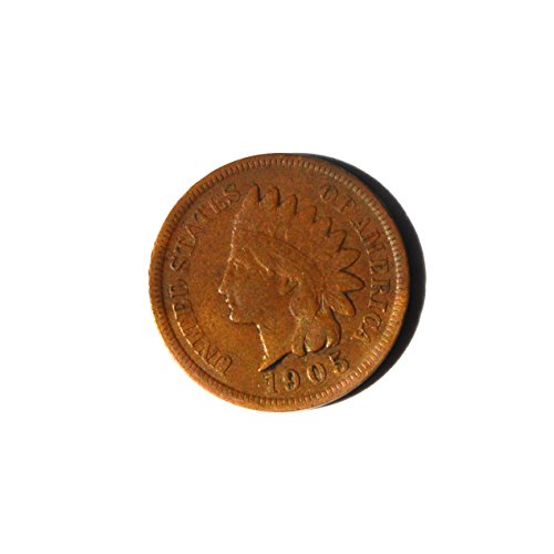 1905 Amerika Birleşik Devletleri 1 Cent Indian Head Cent 3 Madeni Para Seçimi Çok İnce Detaylar