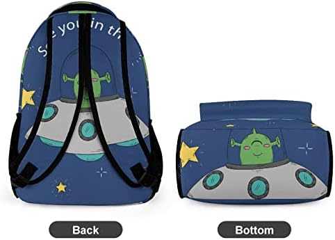 Omuz sırt çantaları yıldız uzaylı dayanıklı sırt çantası Duffle sırt çantası spor çantası