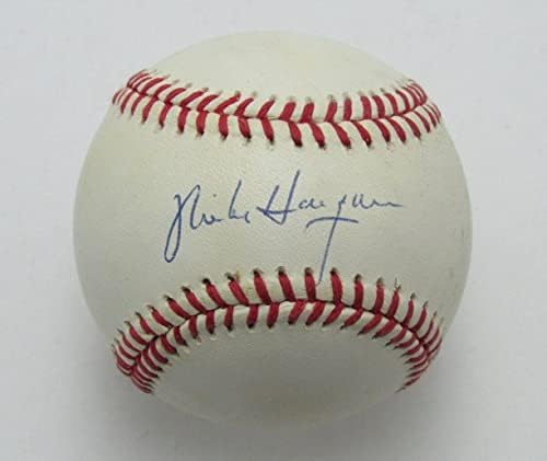 Mike Hargrove İmzalı Rawlings OAL Beyzbol Cleveland Kızılderilileri - İmzalı Beyzbol Topları