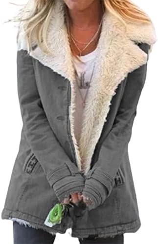 HOBEKRK Kazak Ceketler Giyim Mont Giyim Streetwear Bayan Bayanlar Kızlar Hırka Polar Sıcak pamuklu ceket