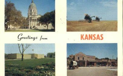Topeka, Kansas, Kartpostal