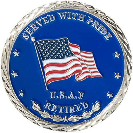 Amerika Birleşik Devletleri Hava Kuvvetleri Emekli Pride Challenge Coin ile Görev Yaptı