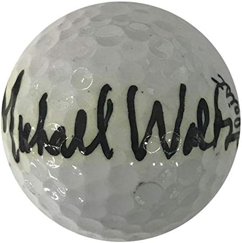 Michael Walton İmzalı Başlık Listesi 3 Golf Topu-İmzalı Golf Topları