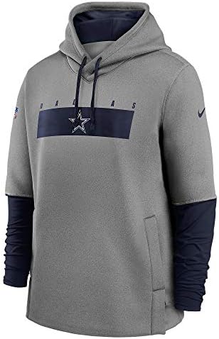 Dallas Cowboys Erkek Nike Heavy Therma Takım Kapüşonlu Sweatshirt