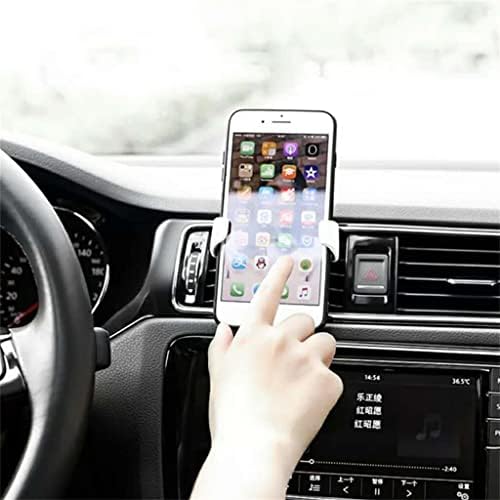 XWWDP Evrensel Otomatik telefon tutucu Araba Hava Firar sabitleme kıskacı Cep telefon tutucu cep telefonu standı Desteği