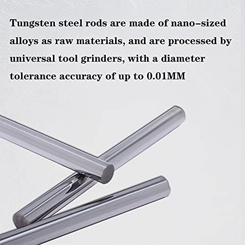 SUZATA Katı Tungsten Çelik Çubuk Özel Metal Hammaddeler Sanayi Bilimsel Araştırma ve Deneyler için Tungsten Çelik