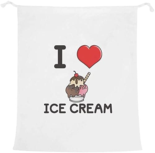 Azeeda' Dondurmayı Seviyorum ' Çamaşır/Yıkama/Saklama Çantası (LB00021132)