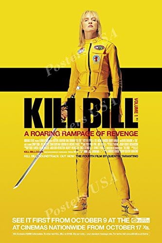 Posterler ABD Bill'i Öldür Cilt. 1 Film Afişi PARLAK KAPLAMA-MOV299 (16 x 24 (41 cm x 61 cm))