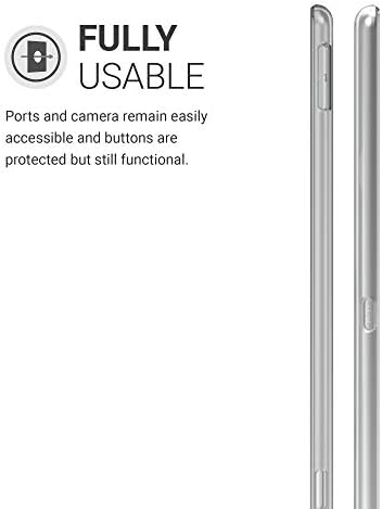 kwmobile Kılıf Apple iPad 10.2 ile Uyumlu (2020/2021-8./9. Gen) Kılıf - Tablet için Yumuşak TPU Arka Koruyucu Kapak-Şeffaf