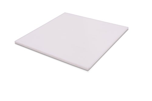 HDPE (Yüksek Yoğunluklu Polietilen) Plastik Levha 3/4 x 12” x 24 Beyaz Renk Pürüzsüz