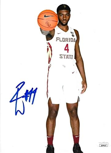 Patrick Williams Chicago Bulls imzalı Florida Eyaleti Seminoles 8x10 fotoğraf 3 JSA İmzalı NBA Fotoğrafları