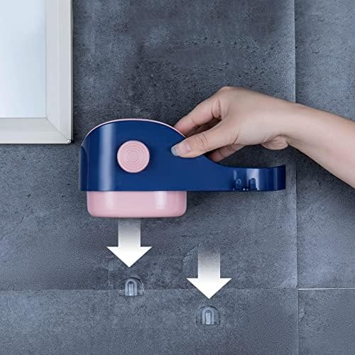 BKDFD Saç Kurutma Makinesi Rafı Ücretsiz Delme Tuvalet Malzemeleri Banyo Saç Kurutma Makinesi Rafı Duvara Monte Saç
