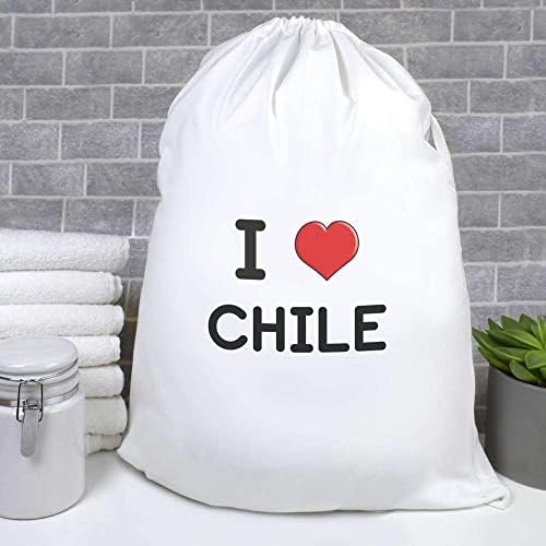 Azeeda 'Şili'yi Seviyorum' Çamaşır/Yıkama/Saklama Çantası (LB00021688)